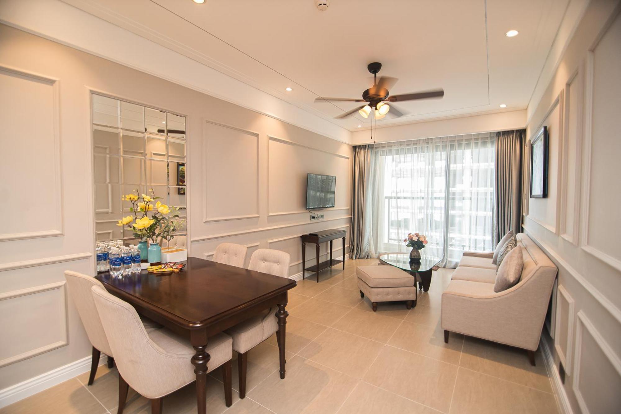 Luxury Apt Opposite Mykhe Beach ダナン市 エクステリア 写真
