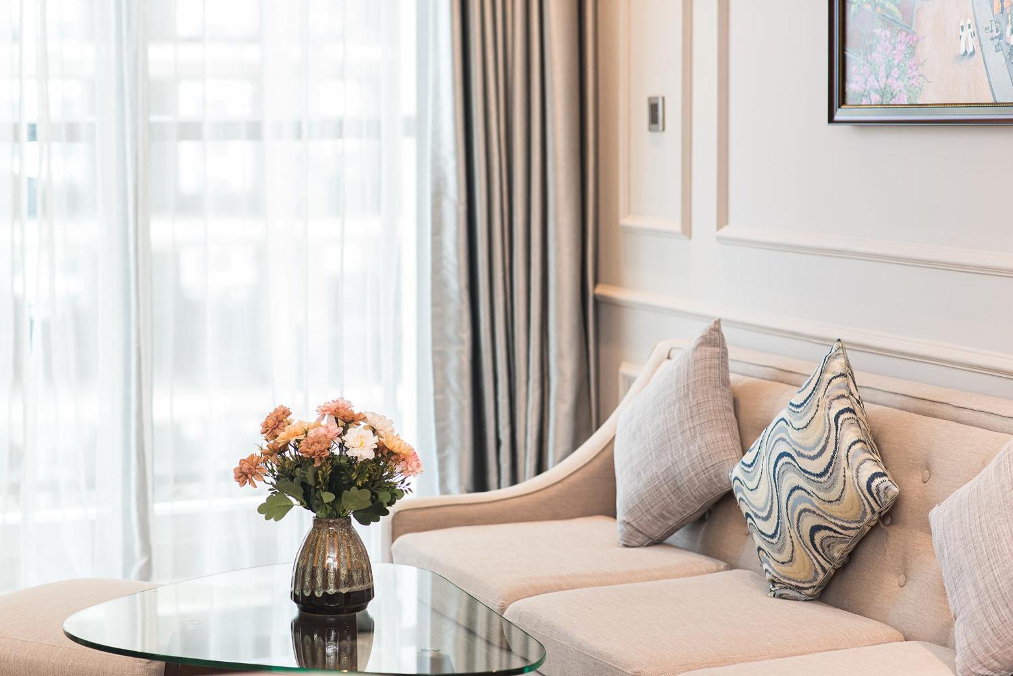 Luxury Apt Opposite Mykhe Beach ダナン市 エクステリア 写真