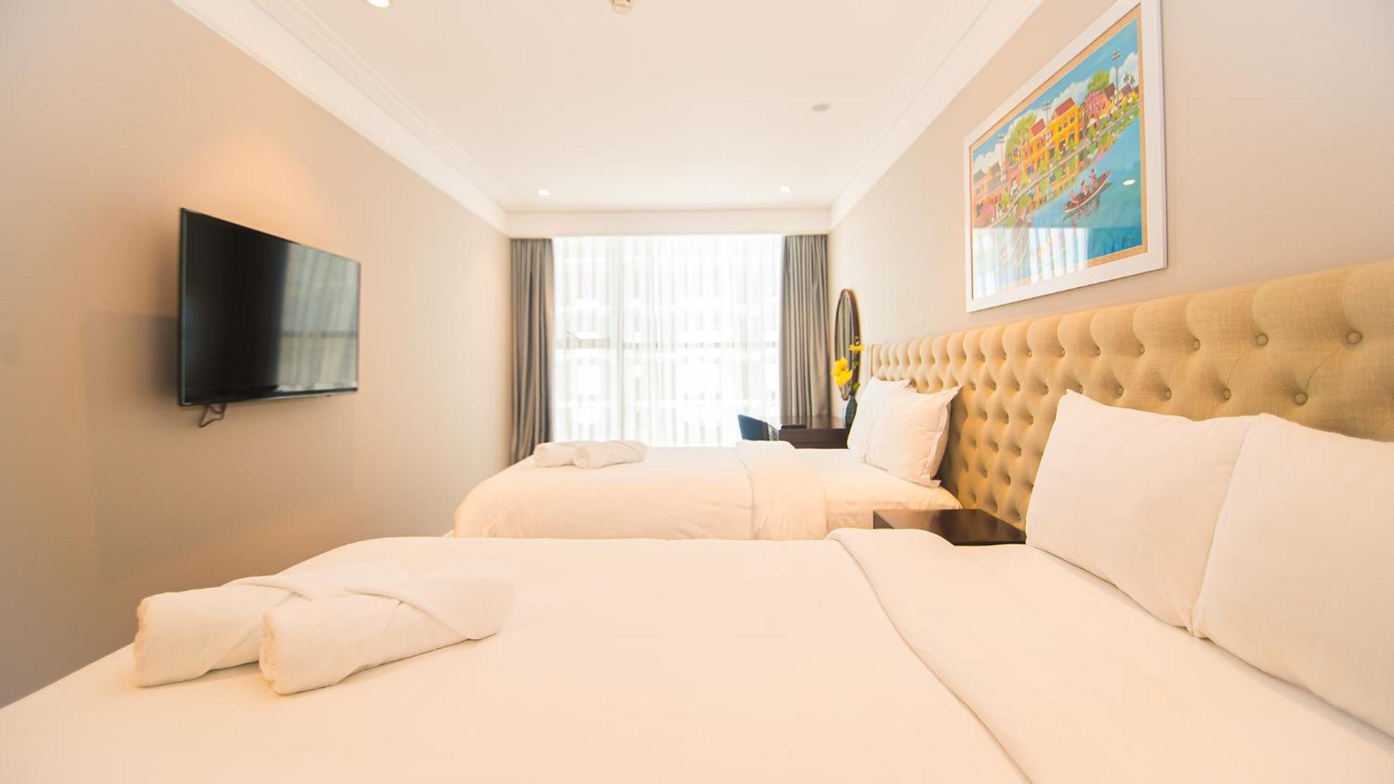 Luxury Apt Opposite Mykhe Beach ダナン市 エクステリア 写真