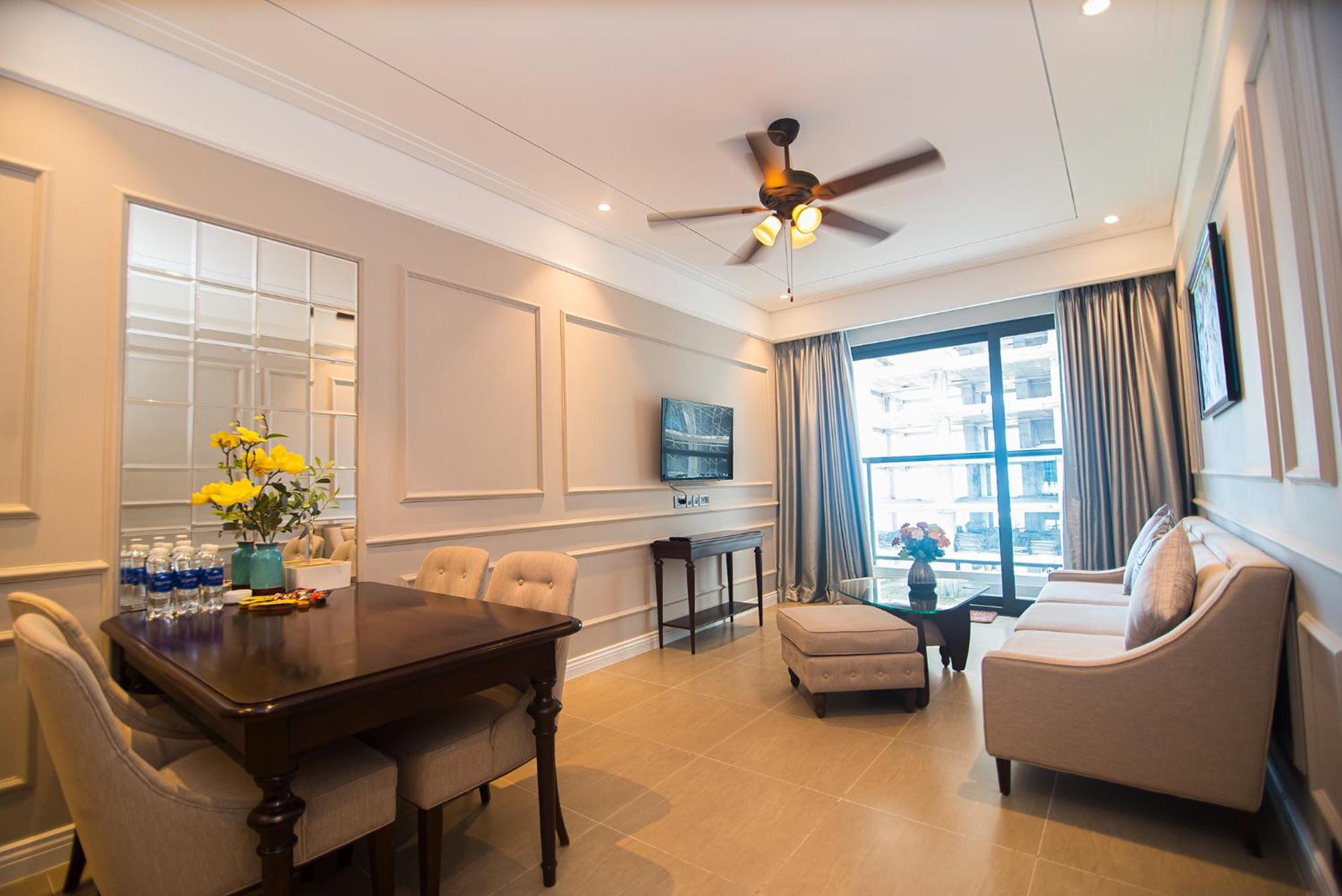 Luxury Apt Opposite Mykhe Beach ダナン市 エクステリア 写真
