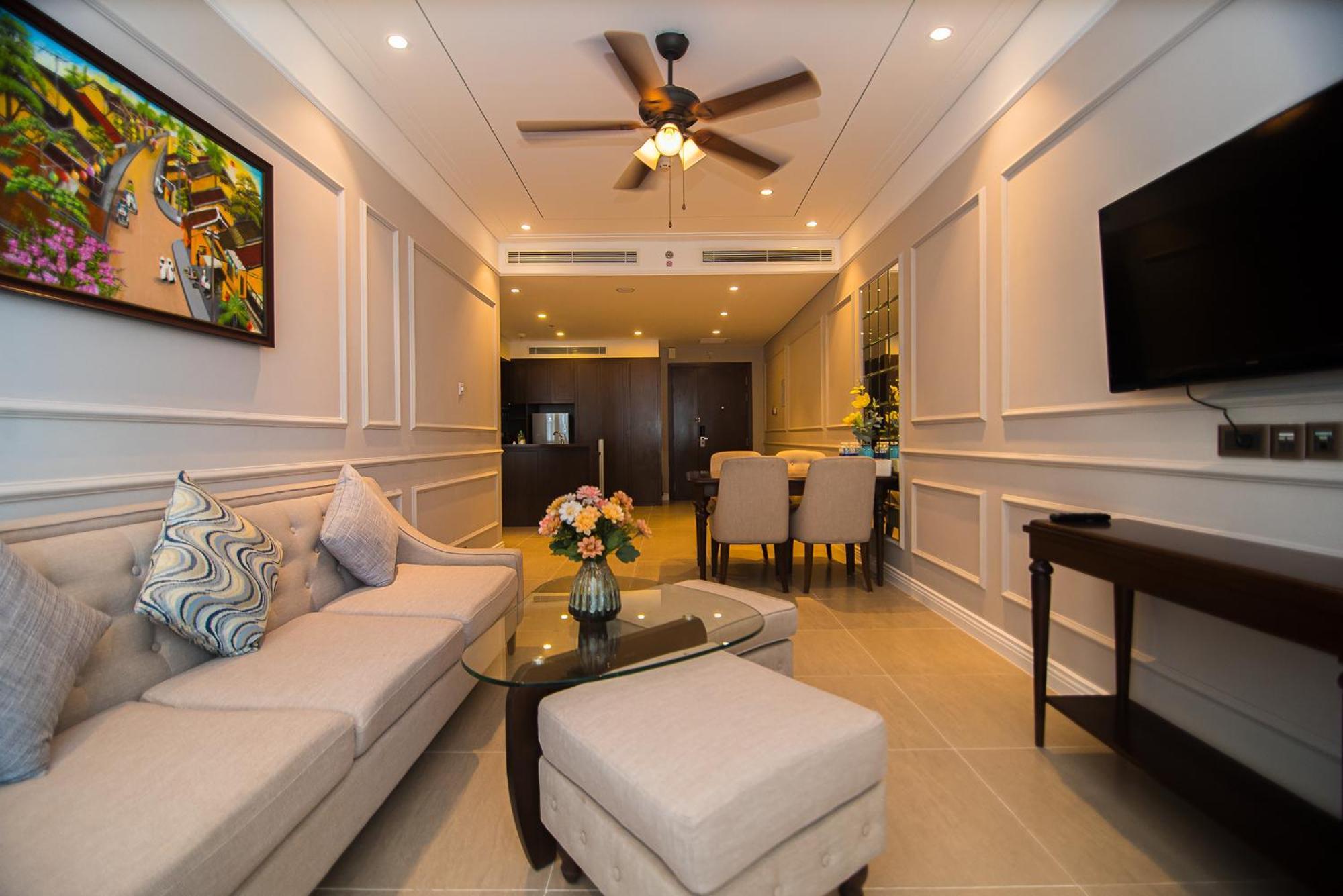 Luxury Apt Opposite Mykhe Beach ダナン市 エクステリア 写真