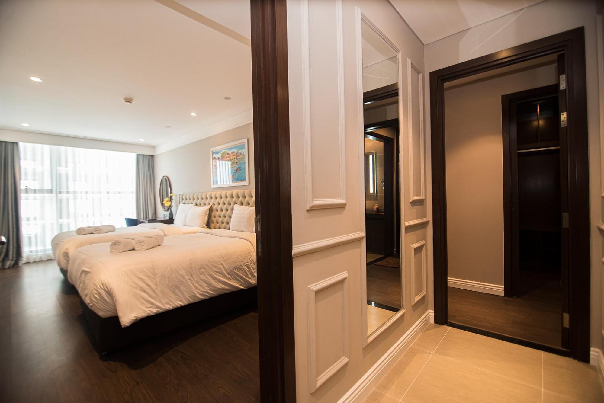 Luxury Apt Opposite Mykhe Beach ダナン市 エクステリア 写真
