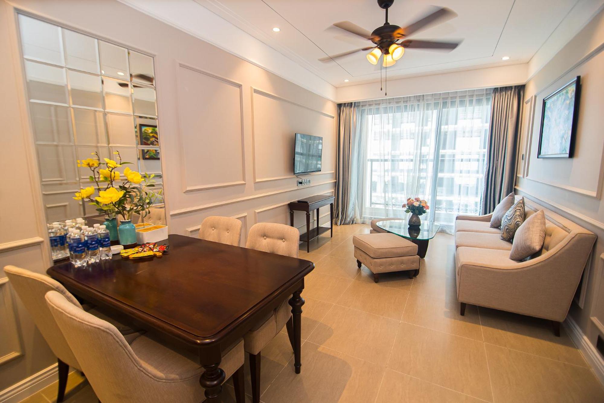 Luxury Apt Opposite Mykhe Beach ダナン市 エクステリア 写真