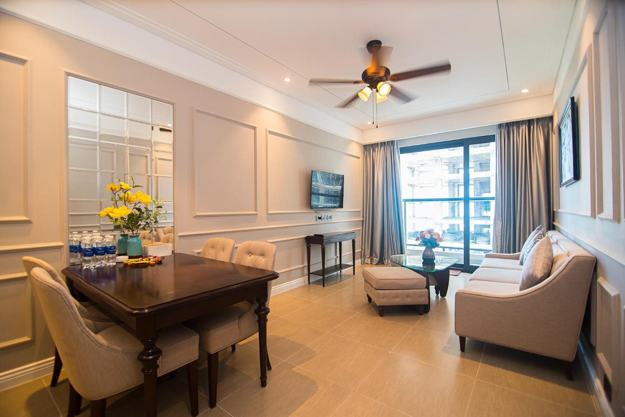 Luxury Apt Opposite Mykhe Beach ダナン市 エクステリア 写真