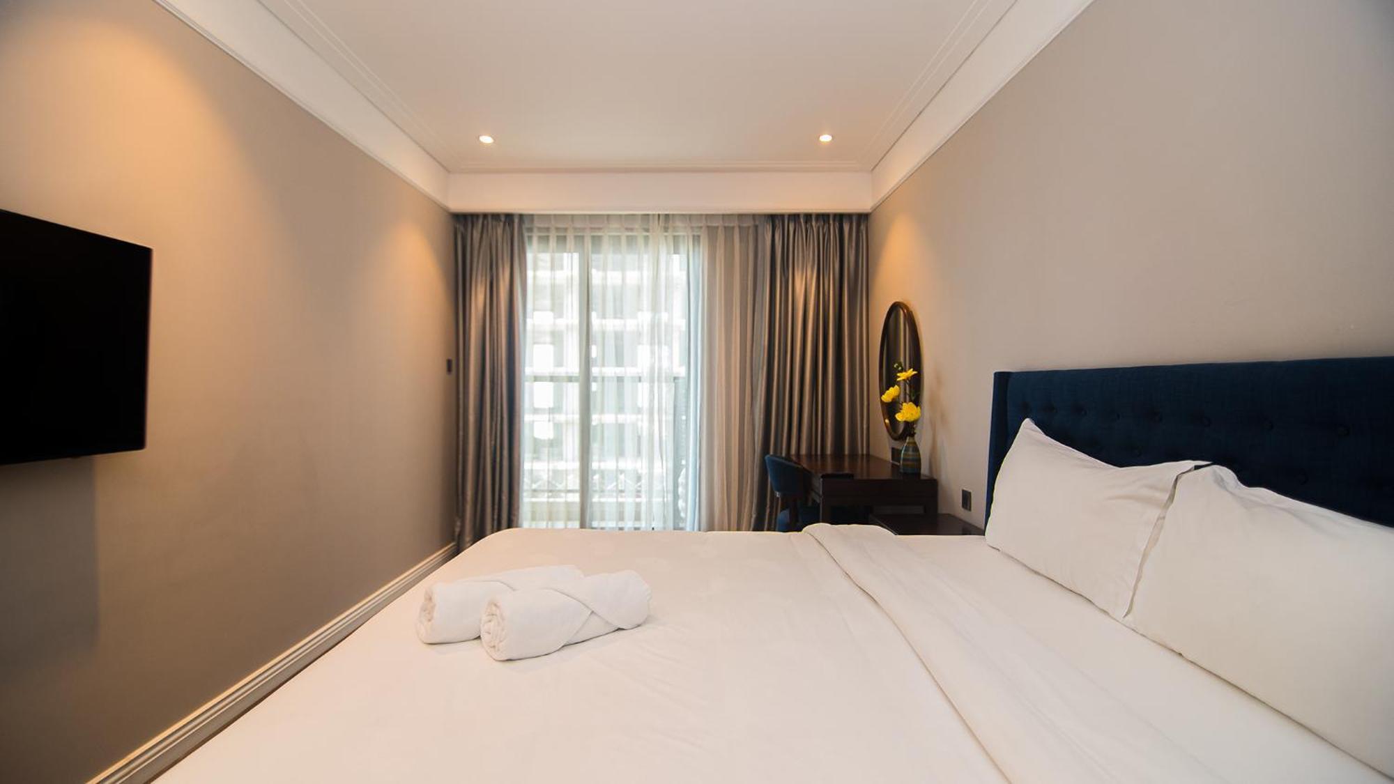 Luxury Apt Opposite Mykhe Beach ダナン市 エクステリア 写真
