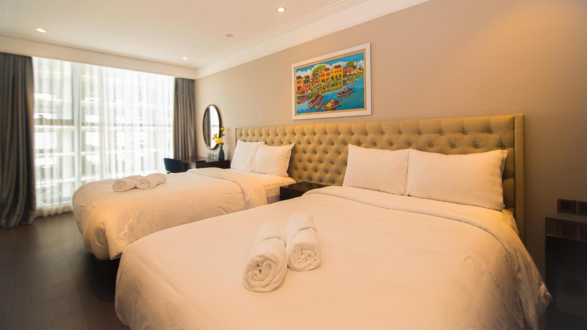Luxury Apt Opposite Mykhe Beach ダナン市 エクステリア 写真