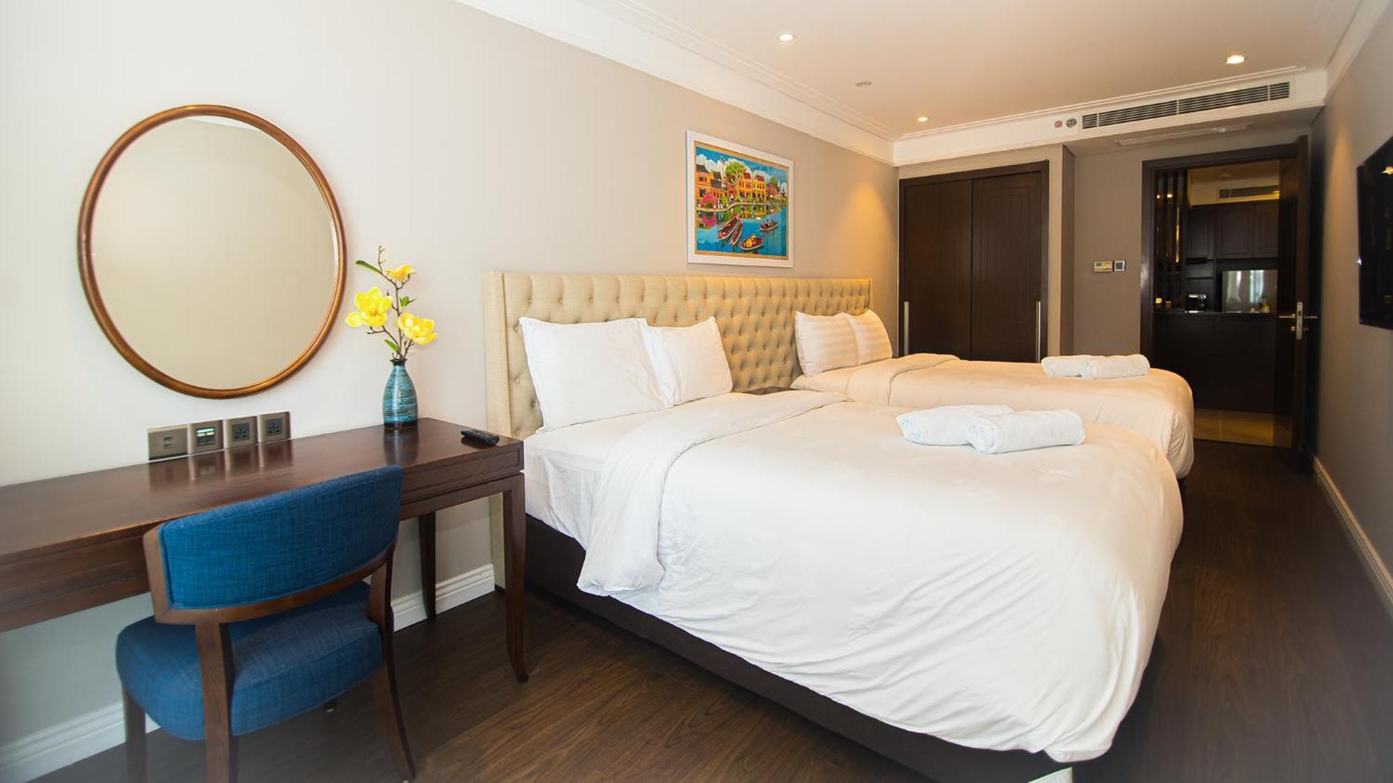 Luxury Apt Opposite Mykhe Beach ダナン市 エクステリア 写真