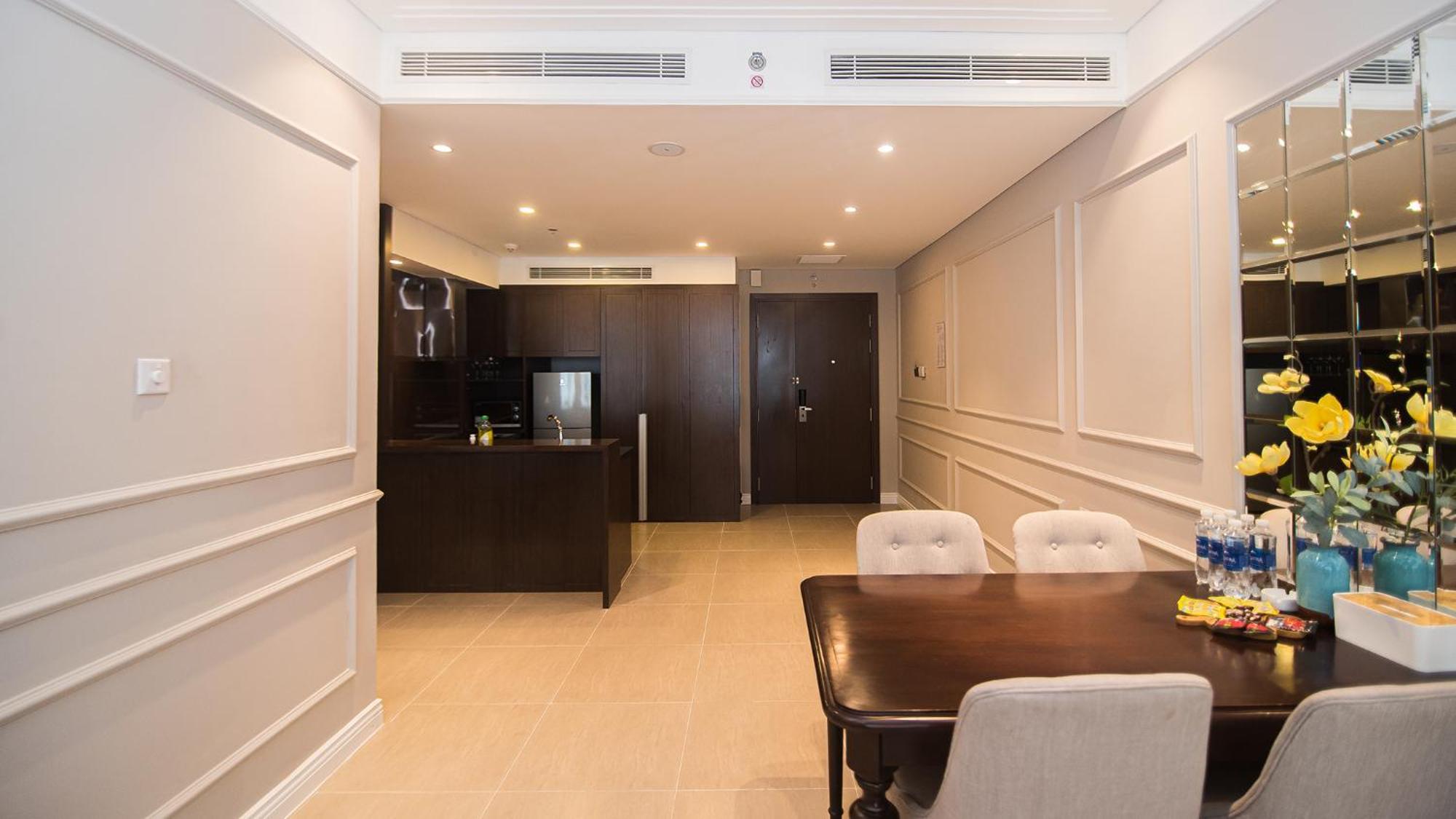 Luxury Apt Opposite Mykhe Beach ダナン市 エクステリア 写真